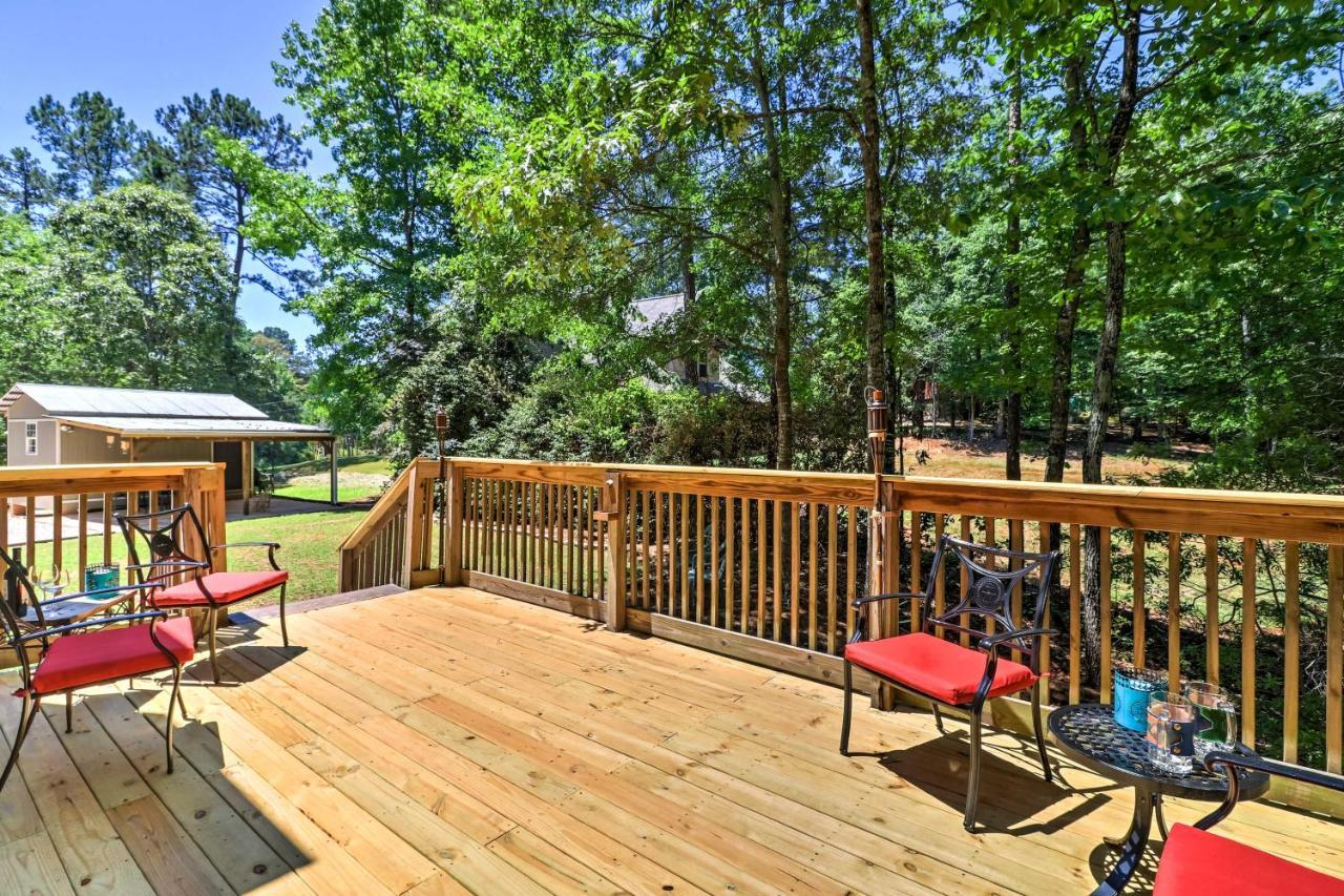 Whitewater Woods Waterfront West Point Lake Cabin With Private Dock! מראה חיצוני תמונה
