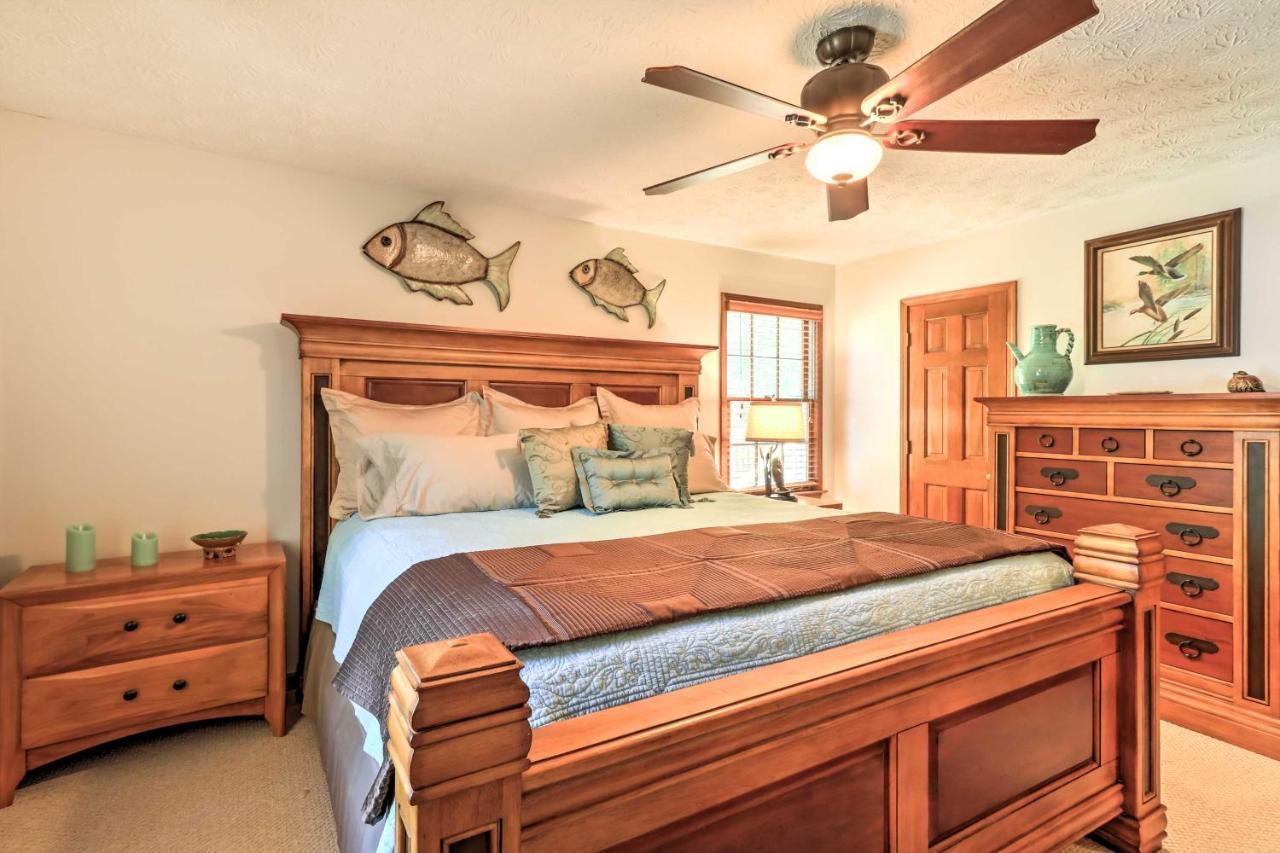 Whitewater Woods Waterfront West Point Lake Cabin With Private Dock! מראה חיצוני תמונה