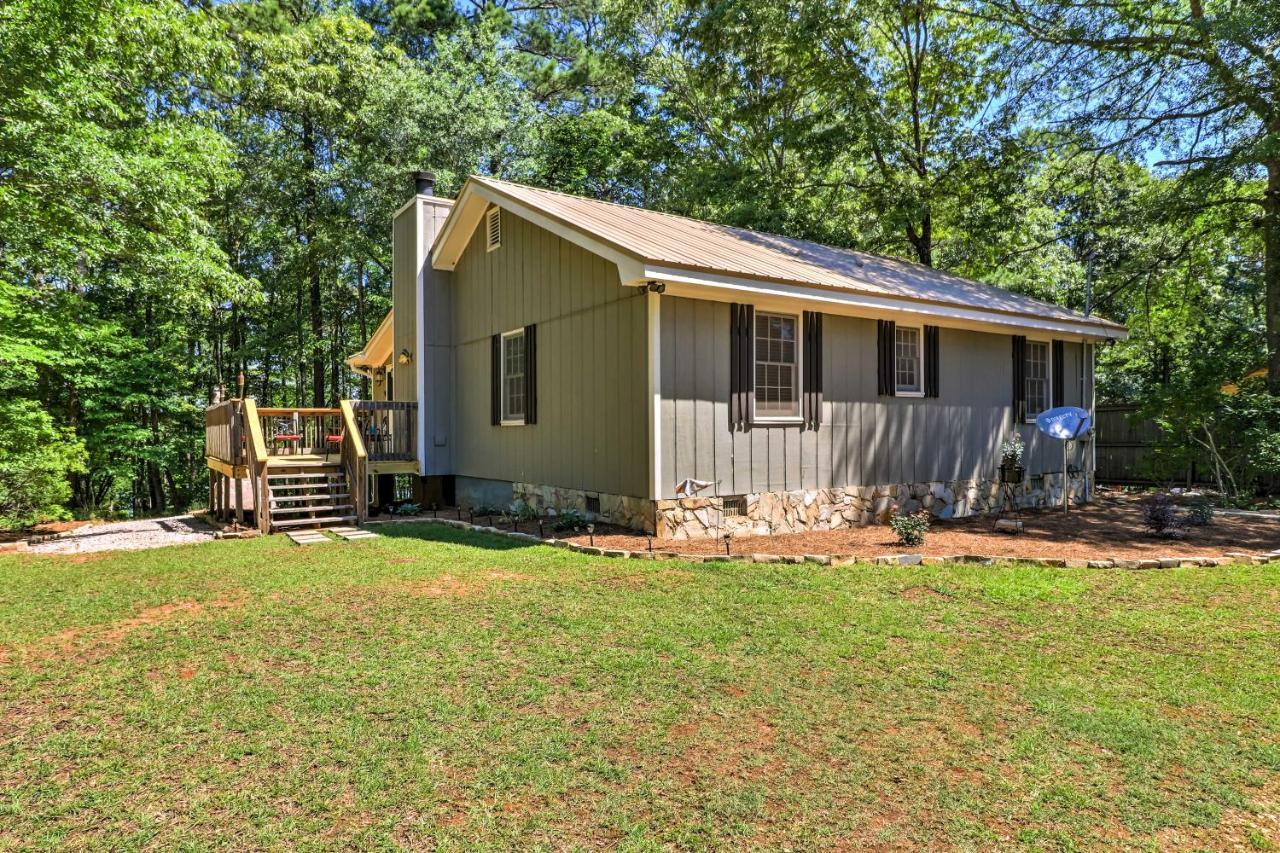 Whitewater Woods Waterfront West Point Lake Cabin With Private Dock! מראה חיצוני תמונה