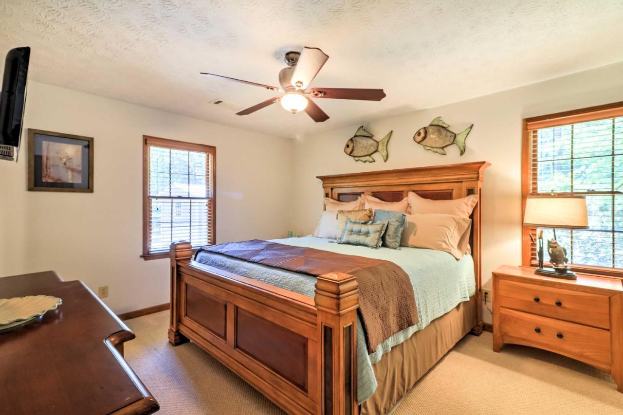 Whitewater Woods Waterfront West Point Lake Cabin With Private Dock! מראה חיצוני תמונה