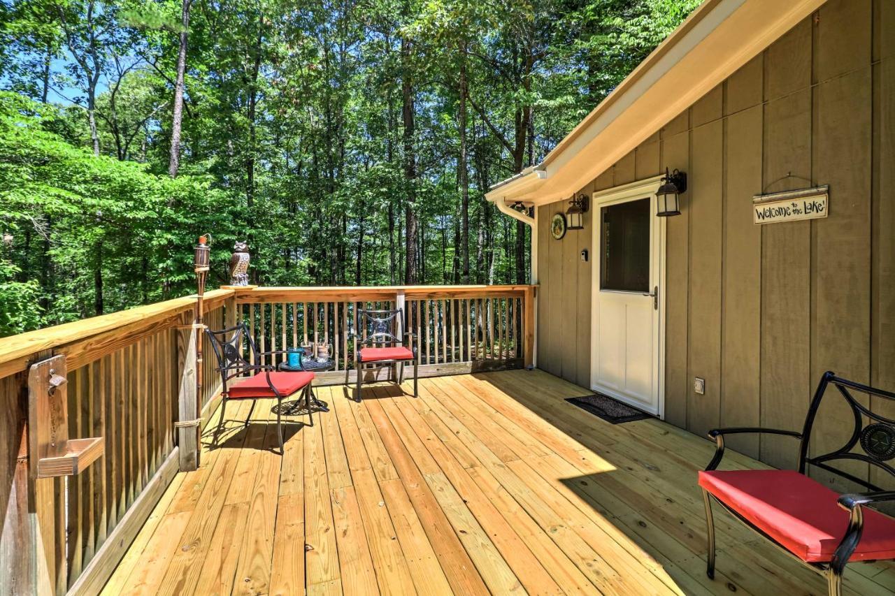 Whitewater Woods Waterfront West Point Lake Cabin With Private Dock! מראה חיצוני תמונה