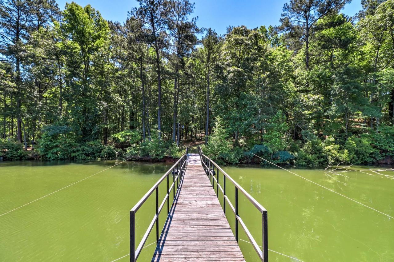 Whitewater Woods Waterfront West Point Lake Cabin With Private Dock! מראה חיצוני תמונה
